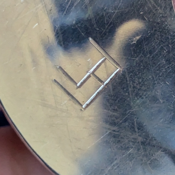 Pendant or broach Silver Indigenous Raven silver & gold - Picture 3 of 4